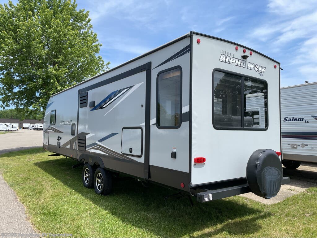 Used 2021 Forest River Cherokee Alpha Wolf 26RL-L available in Grand Rapids, Michigan
