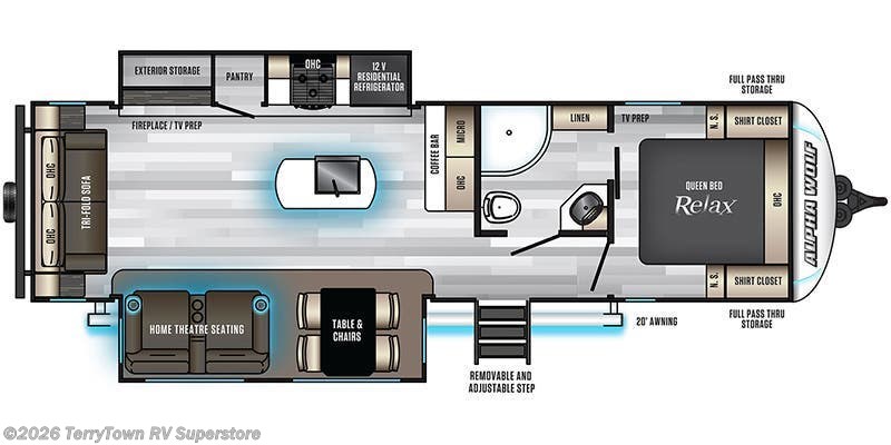 2021 Forest River Cherokee Alpha Wolf 26RL-L - Used Travel Trailer For Sale by TerryTown RV Superstore in Grand Rapids, Michigan