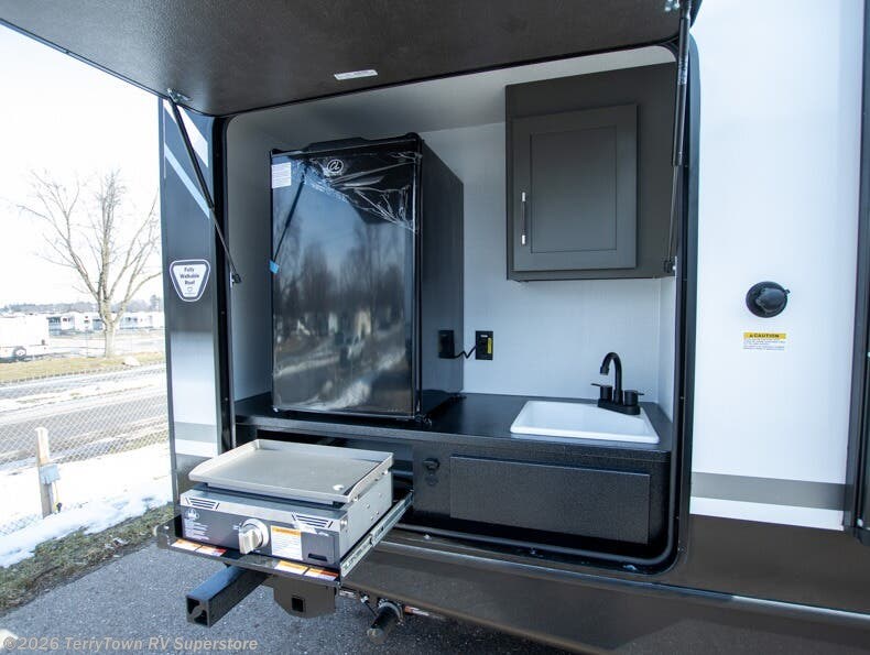 2026 Bullet Premium 330BKQ by Keystone from TerryTown RV Superstore in Grand Rapids, Michigan