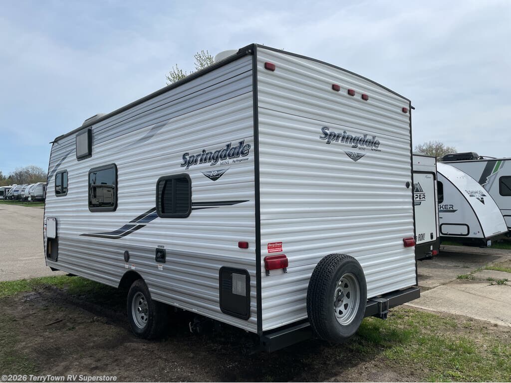 Used 2019 Keystone Springdale Mini 1800BH available in Grand Rapids, Michigan