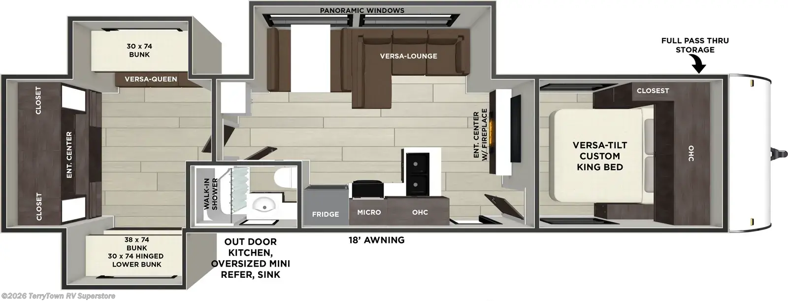 New 2026 Forest River Salem 31KQBTS available in Grand Rapids, Michigan