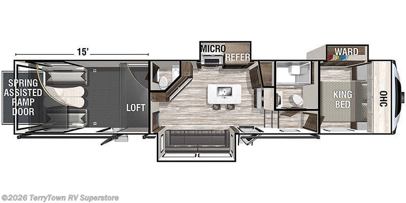 2022 Forest River XLR Nitro 35DK5 - Used Fifth Wheel For Sale by TerryTown RV Superstore in Grand Rapids, Michigan