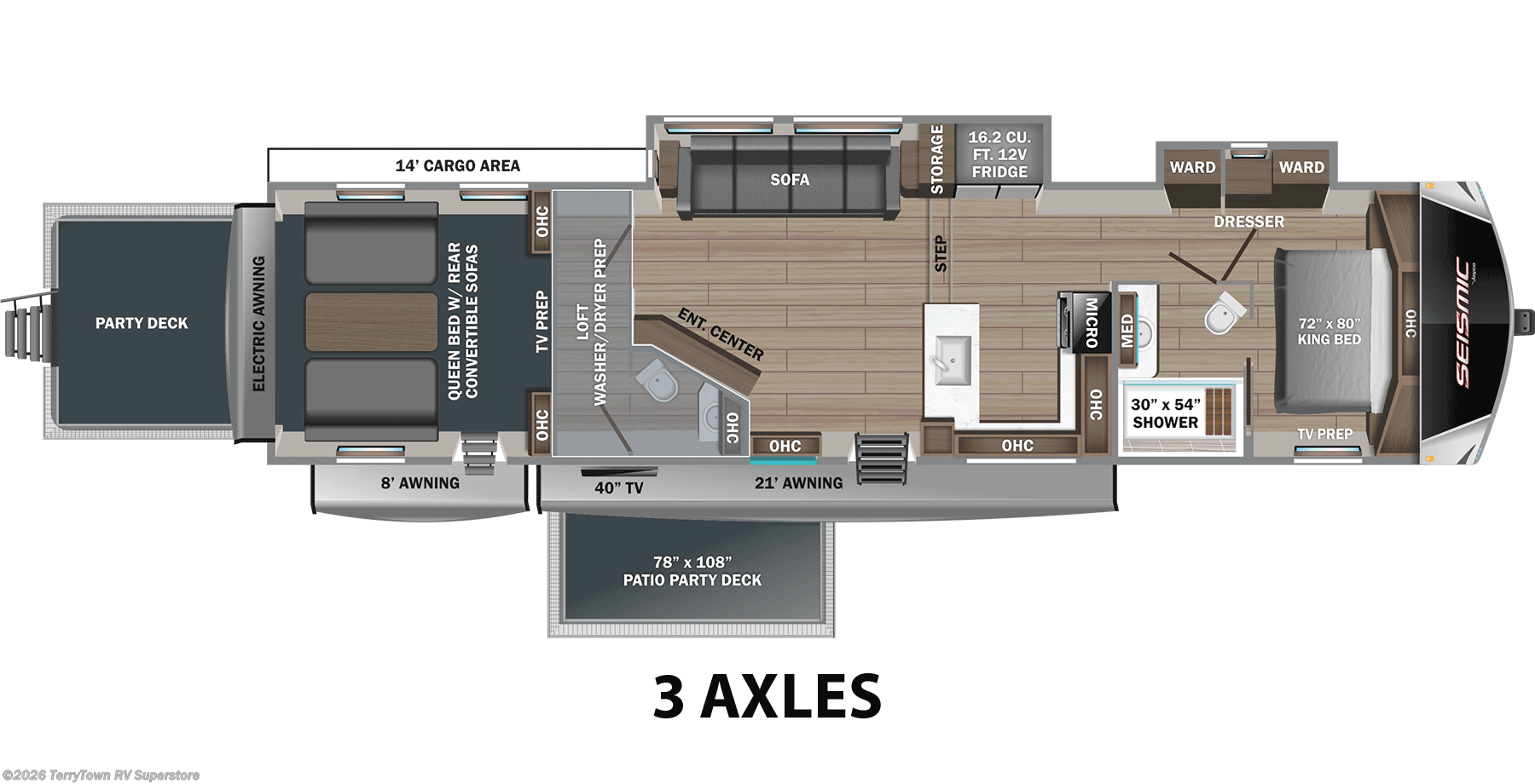 2026 Jayco Seismic 413 - New Fifth Wheel For Sale by TerryTown RV Superstore in Grand Rapids, Michigan
