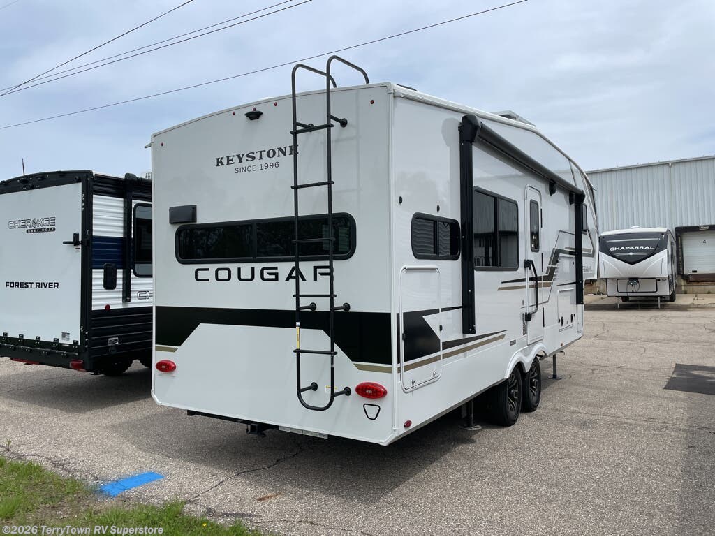 New 2026 Keystone Cougar Half-Ton 23MLE available in Grand Rapids, Michigan