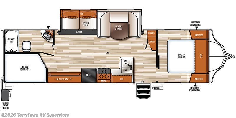 2018 Forest River Vibe 284BHS - Used Travel Trailer For Sale by TerryTown RV Superstore in Grand Rapids, Michigan