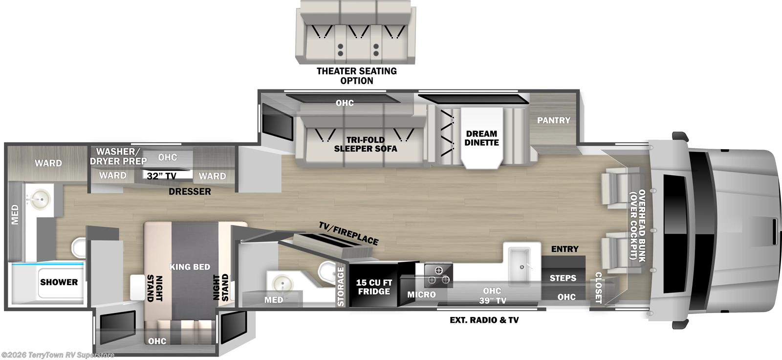 2027 Europa S 37CA by Dynamax Corp from TerryTown RV Superstore in Grand Rapids, Michigan