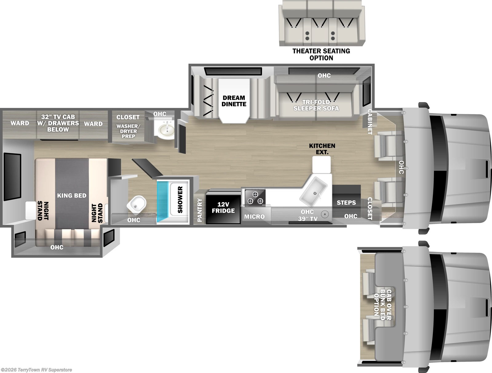 New 2026 Dynamax Corp Europa 34SS available in Grand Rapids, Michigan