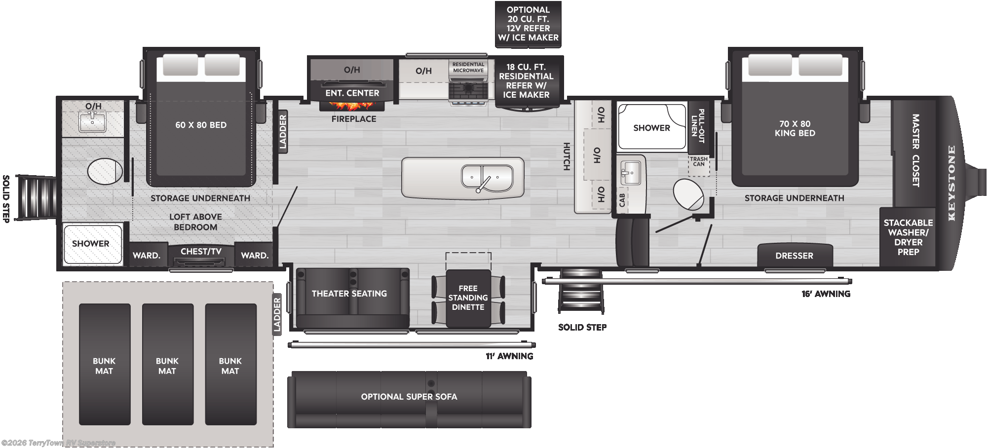 2026 Keystone Alpine Avalanche Edition 390DS - New Fifth Wheel For Sale by TerryTown RV Superstore in Grand Rapids, Michigan