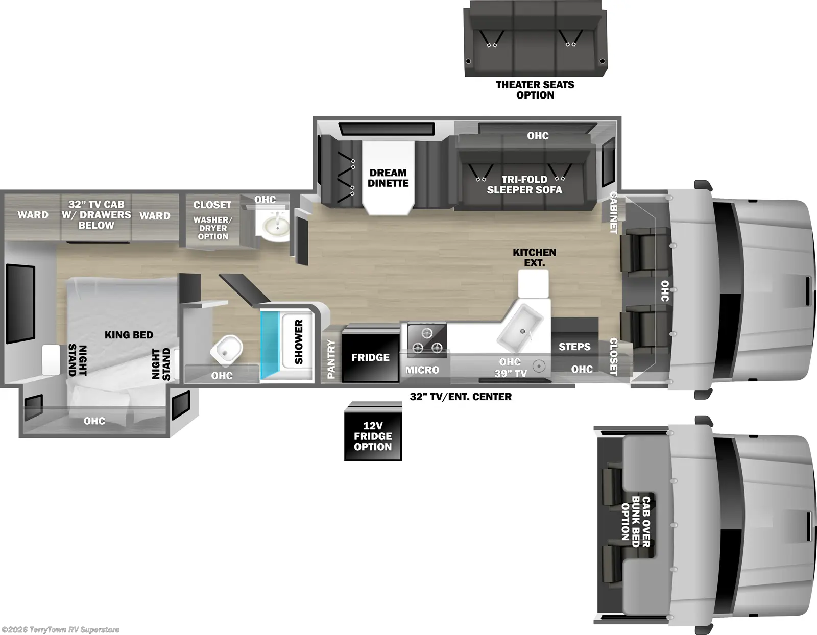 New 2027 Dynamax Corp DX3 34KD available in Grand Rapids, Michigan