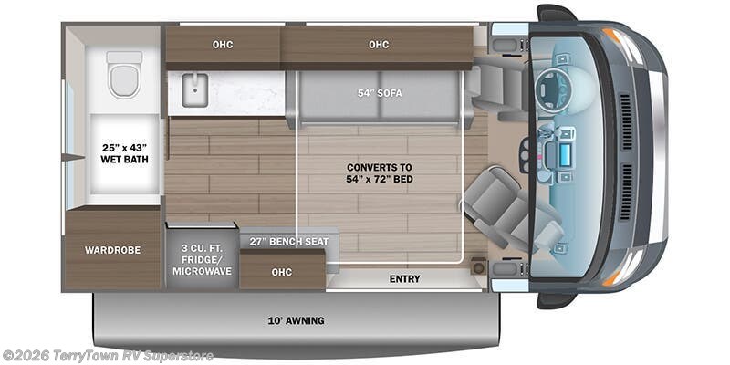 2027 Jayco Comet 18C - New Class B For Sale by TerryTown RV Superstore in Grand Rapids, Michigan