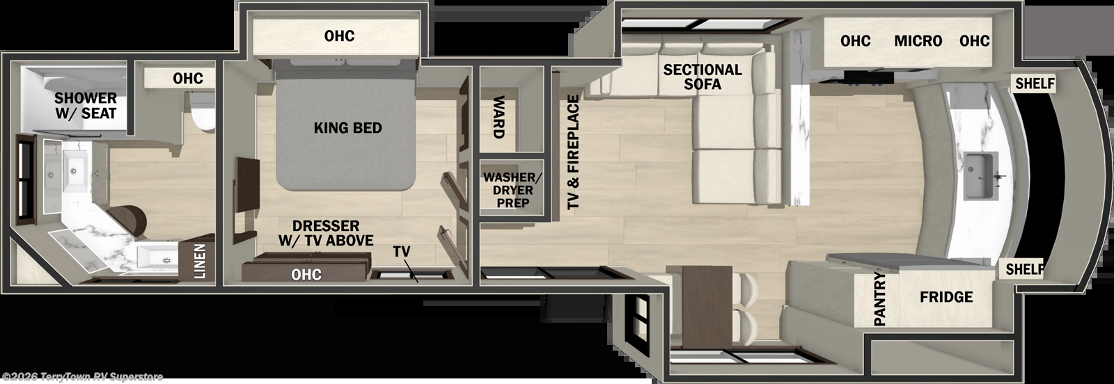 2026 Cedar Creek Cottage 40CMK by Forest River from TerryTown RV Superstore in Grand Rapids, Michigan
