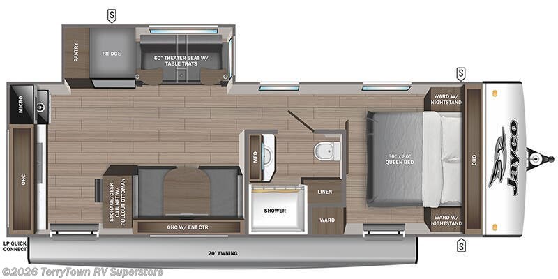 2025 Jayco Jay Feather 23RK - New Travel Trailer For Sale by TerryTown RV Superstore in Grand Rapids, Michigan