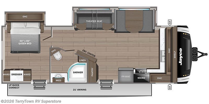 2025 Jayco Jay Feather 26FK - New Travel Trailer For Sale by TerryTown RV Superstore in Grand Rapids, Michigan