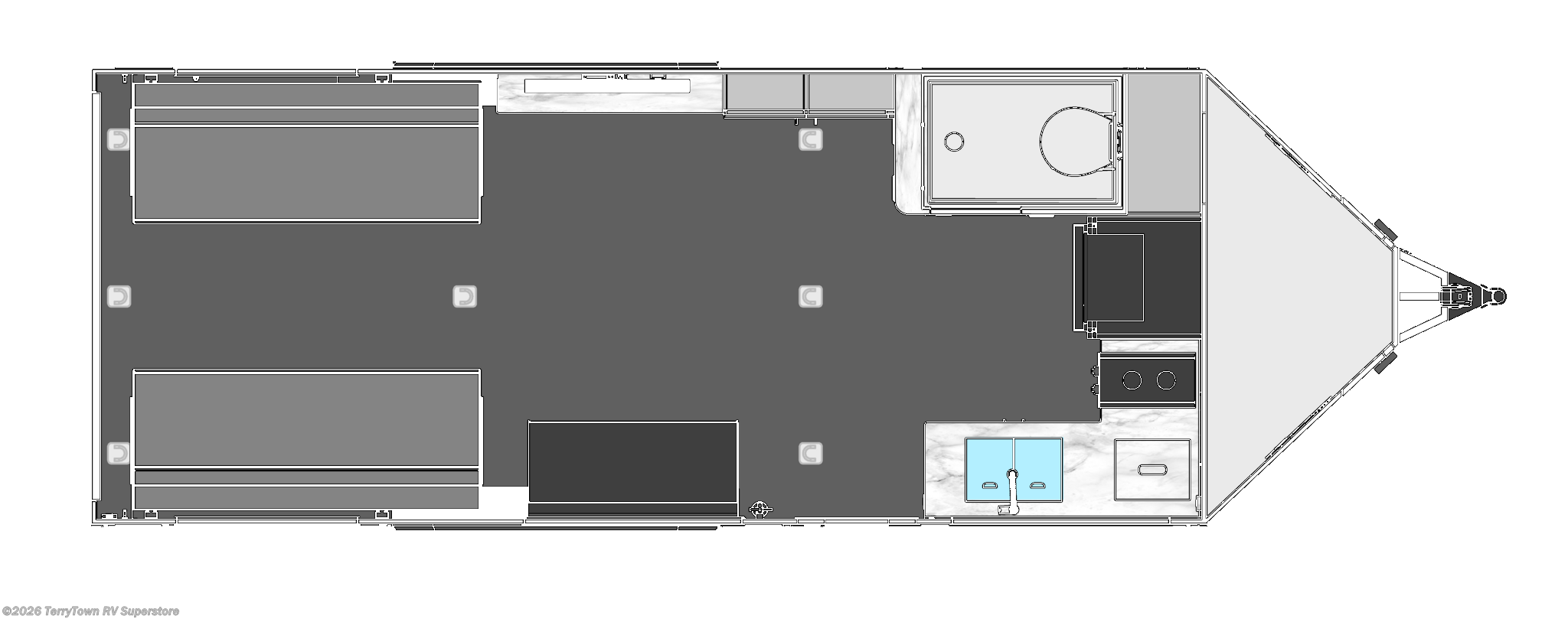 2026 inTech Blackwing 826-X - New Toy Hauler For Sale by TerryTown RV Superstore in Grand Rapids, Michigan