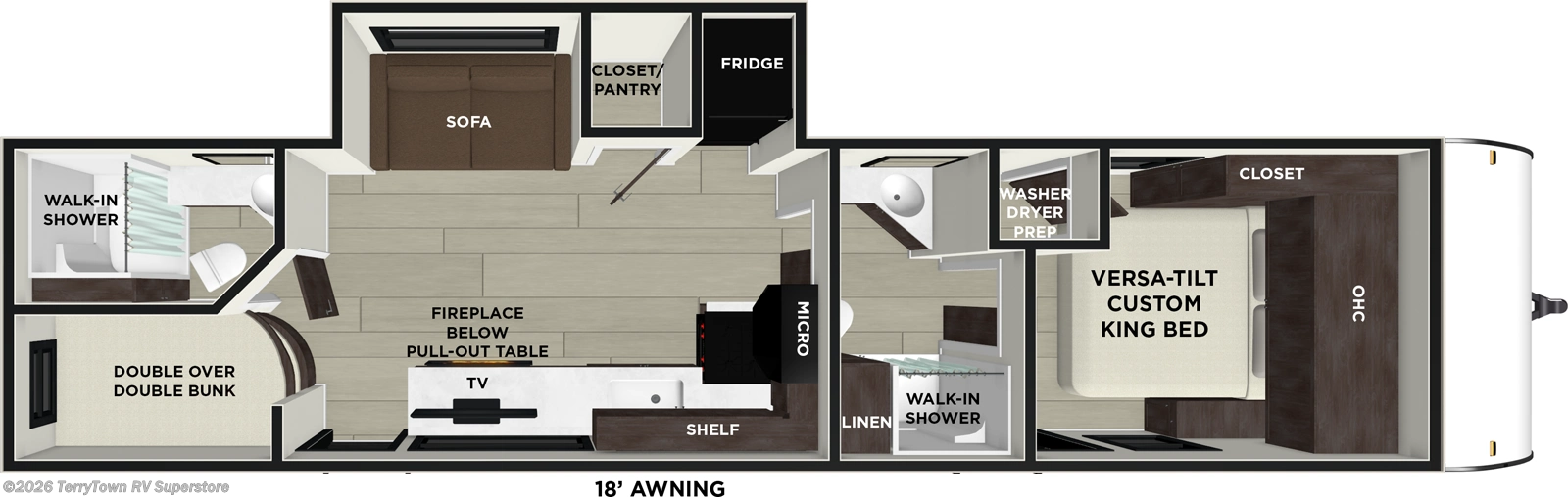 2026 Forest River Salem 320ICE - New Travel Trailer For Sale by TerryTown RV Superstore in Grand Rapids, Michigan