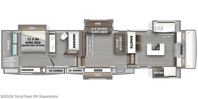2026 Forest River RiverStone 421FK - New Fifth Wheel For Sale by TerryTown RV Superstore in Grand Rapids, Michigan