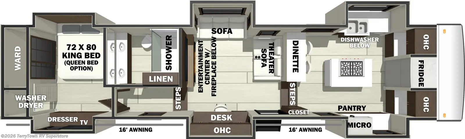 2026 RiverStone 421FK by Forest River from TerryTown RV Superstore in Grand Rapids, Michigan