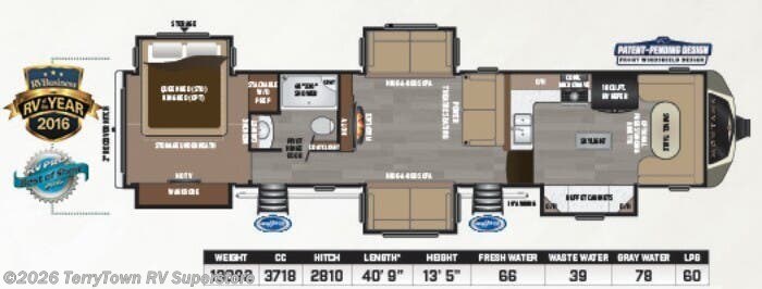 2018 Keystone Montana 3820FK - Used Fifth Wheel For Sale by TerryTown RV Superstore in Grand Rapids, Michigan