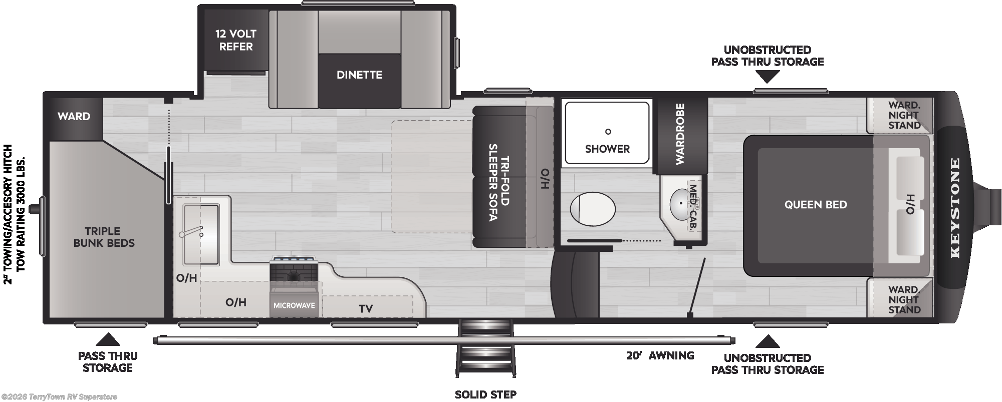 2026 Cougar Sport 2700BH by Keystone from TerryTown RV Superstore in Grand Rapids, Michigan