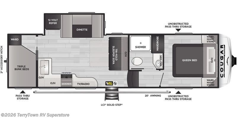 2026 Keystone Cougar Sport 2700BH - New Fifth Wheel For Sale by TerryTown RV Superstore in Grand Rapids, Michigan
