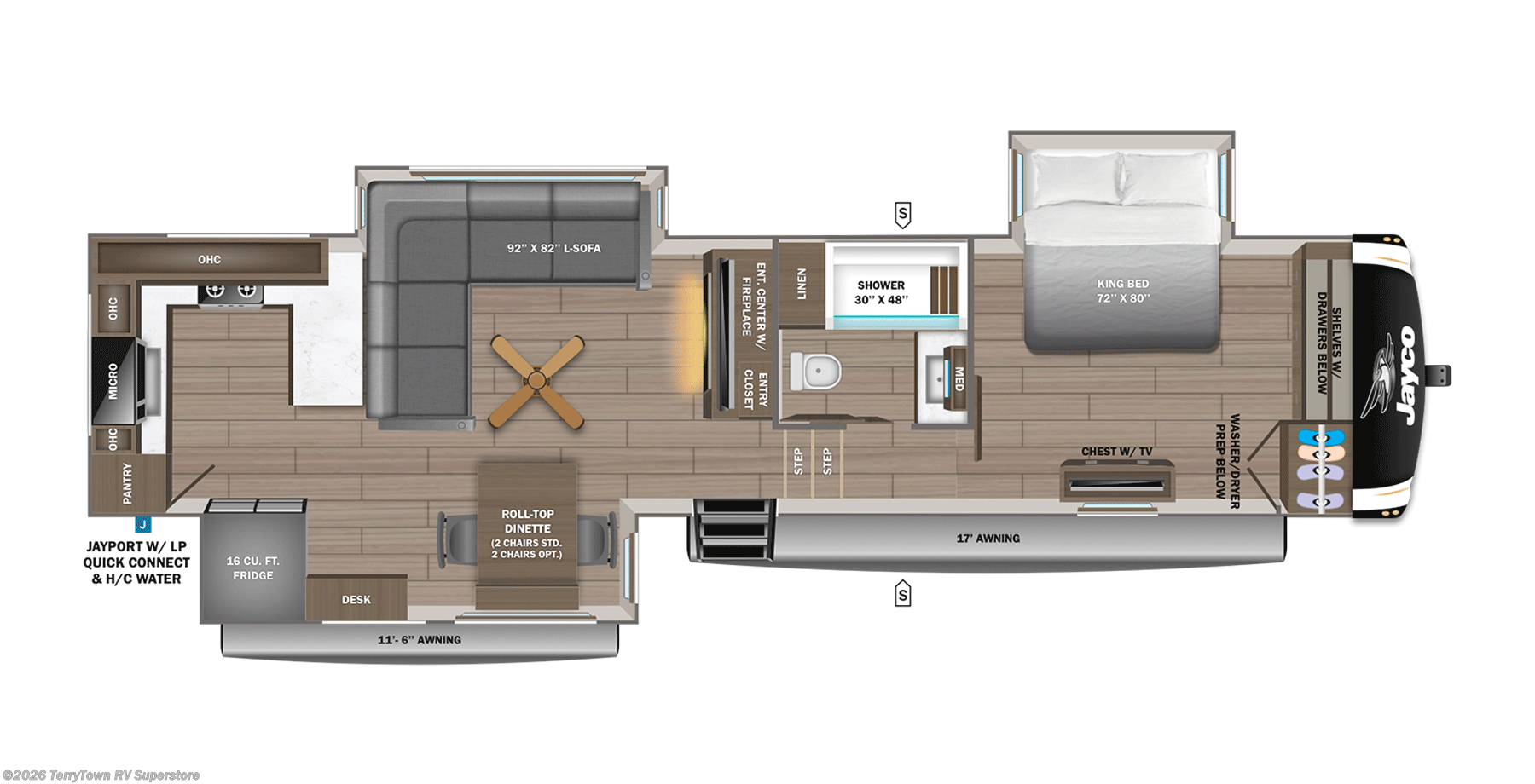 2026 Eagle 365UKTS by Jayco from TerryTown RV Superstore in Grand Rapids, Michigan