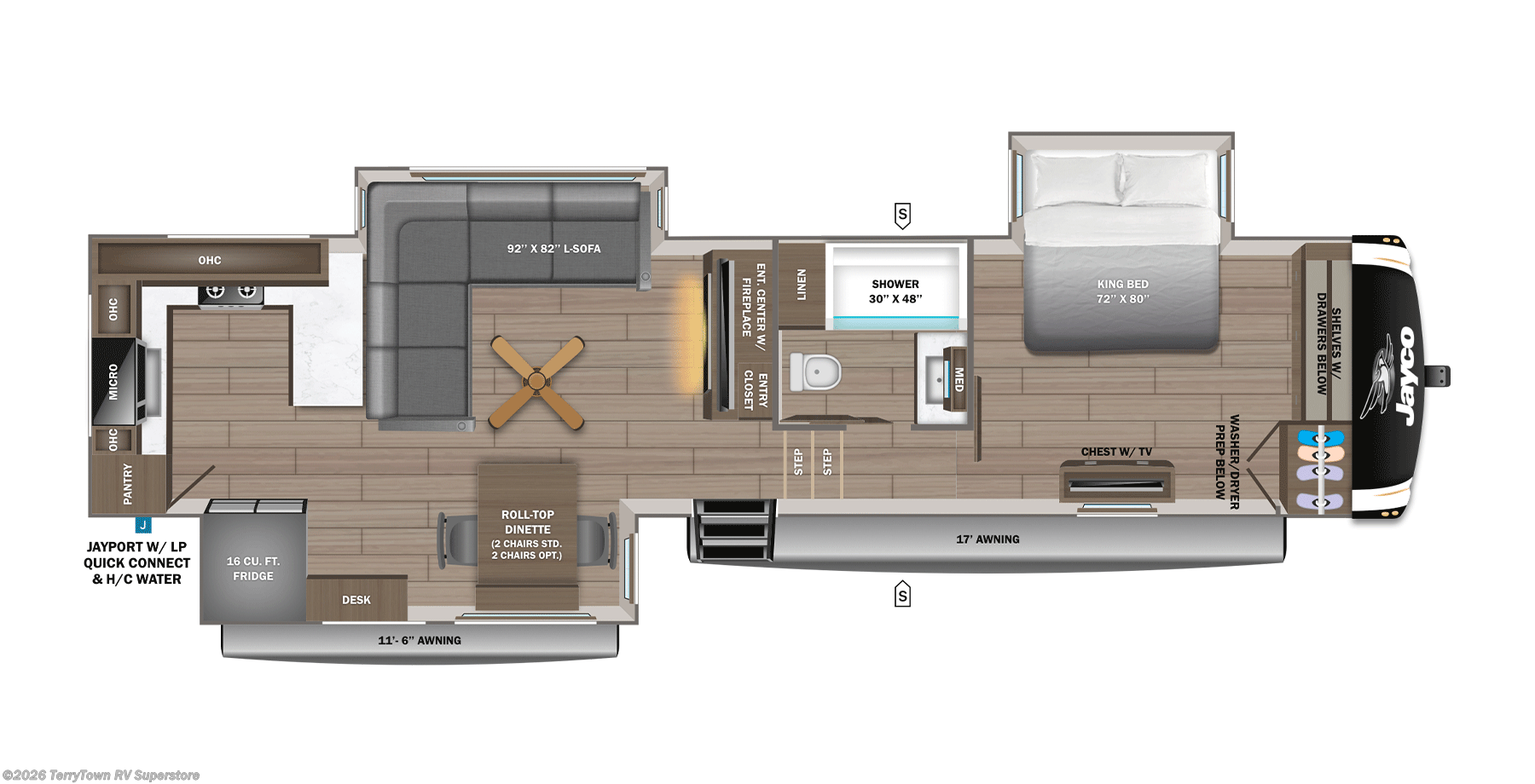 New 2026 Jayco Eagle 365UKTS available in Grand Rapids, Michigan