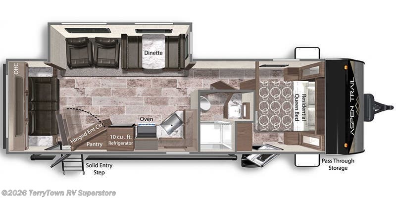 2022 Dutchmen Aspen Trail 2860RLS - Used Travel Trailer For Sale by TerryTown RV Superstore in Grand Rapids, Michigan