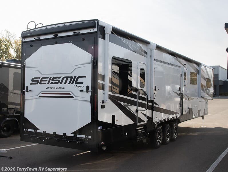 2025 Seismic Luxury Series 4113 by Jayco from TerryTown RV Superstore in Grand Rapids, Michigan