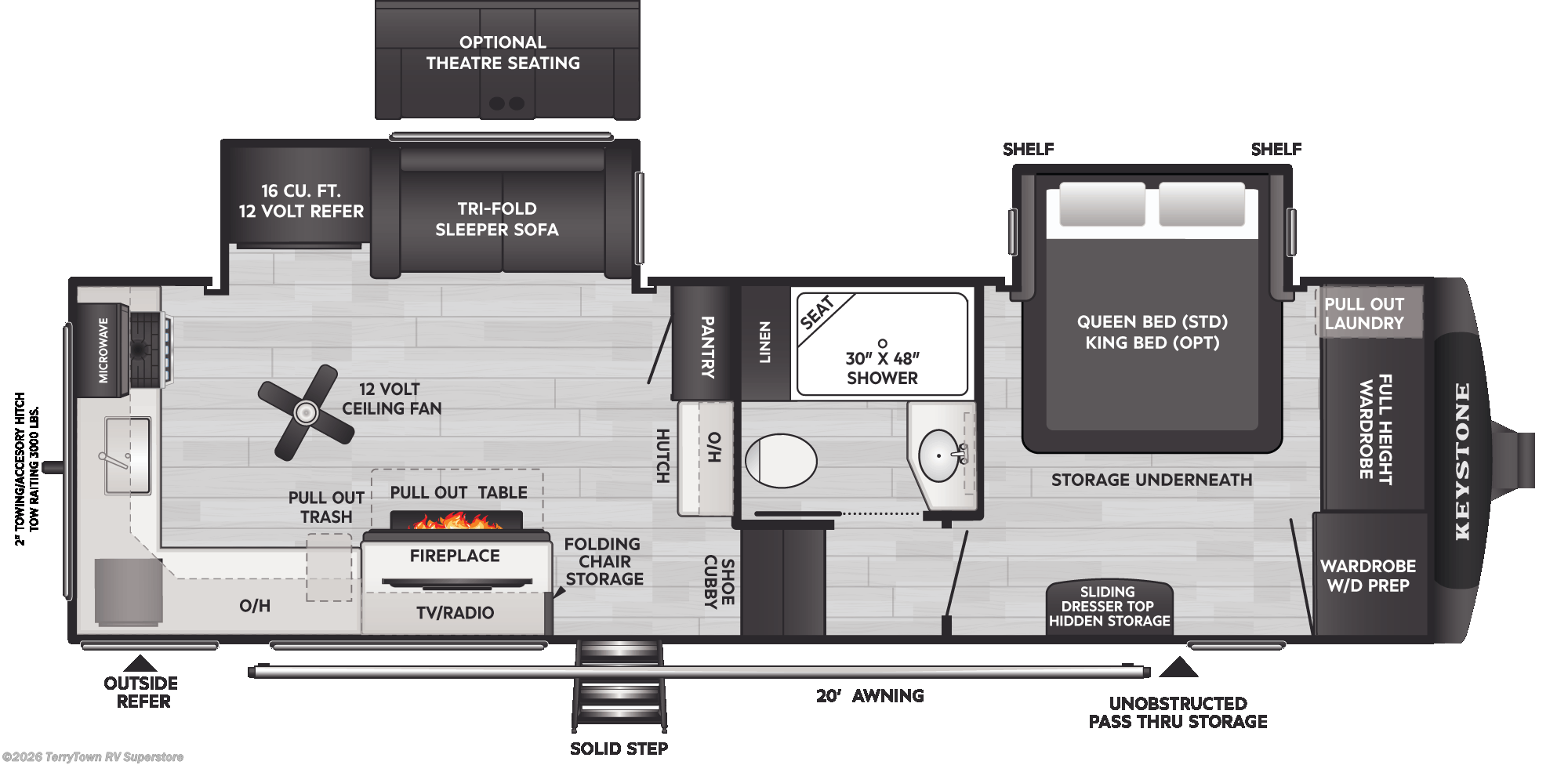 2026 Cougar 260MLE by Keystone from TerryTown RV Superstore in Grand Rapids, Michigan