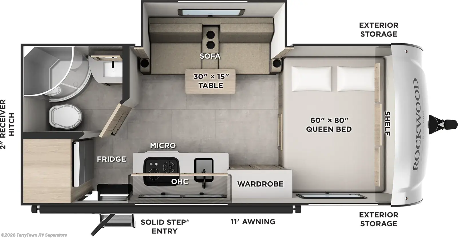 2026 Rockwood Geo Pro G19LE by Forest River from TerryTown RV Superstore in Grand Rapids, Michigan