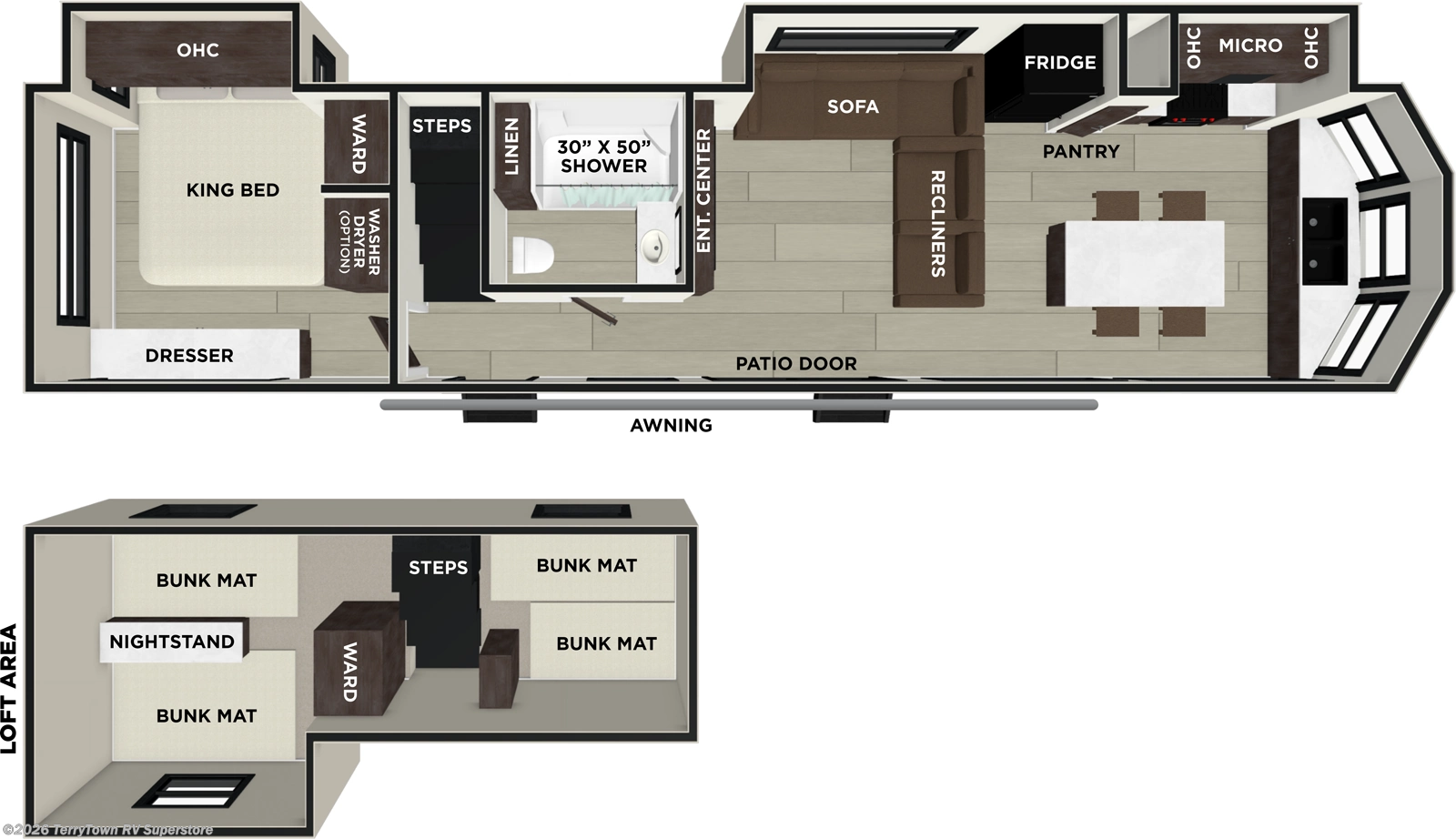 2026 Forest River Salem Villa 40FKP - New Destination Trailer For Sale by TerryTown RV Superstore in Grand Rapids, Michigan