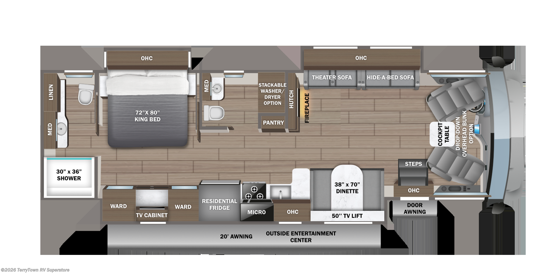 2027 Precept 36C by Jayco from TerryTown RV Superstore in Grand Rapids, Michigan