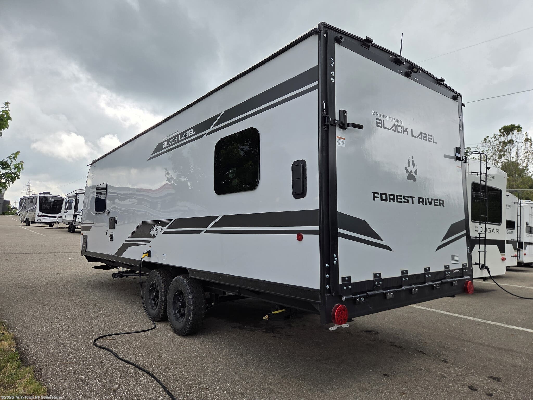 New 2027 Forest River Cherokee Grey Wolf Black Label 22RRBL available in Grand Rapids, Michigan