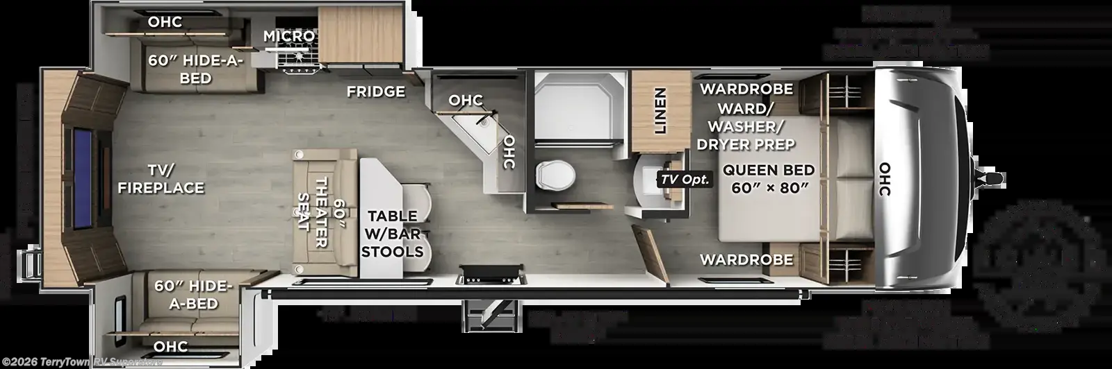 2027 Forest River Rockwood Ultra Lite 2921RL - New Travel Trailer For Sale by TerryTown RV Superstore in Grand Rapids, Michigan