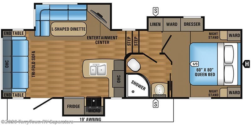 2017 Jayco Eagle HT 24.5CKTS - Used Fifth Wheel For Sale by TerryTown RV Superstore in Grand Rapids, Michigan
