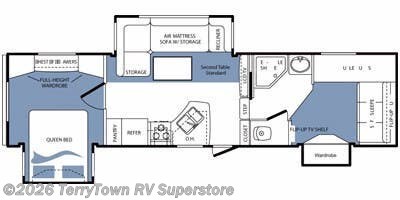 2009 Keystone Cougar 316QBS - Used Fifth Wheel For Sale by TerryTown RV Superstore in Grand Rapids, Michigan