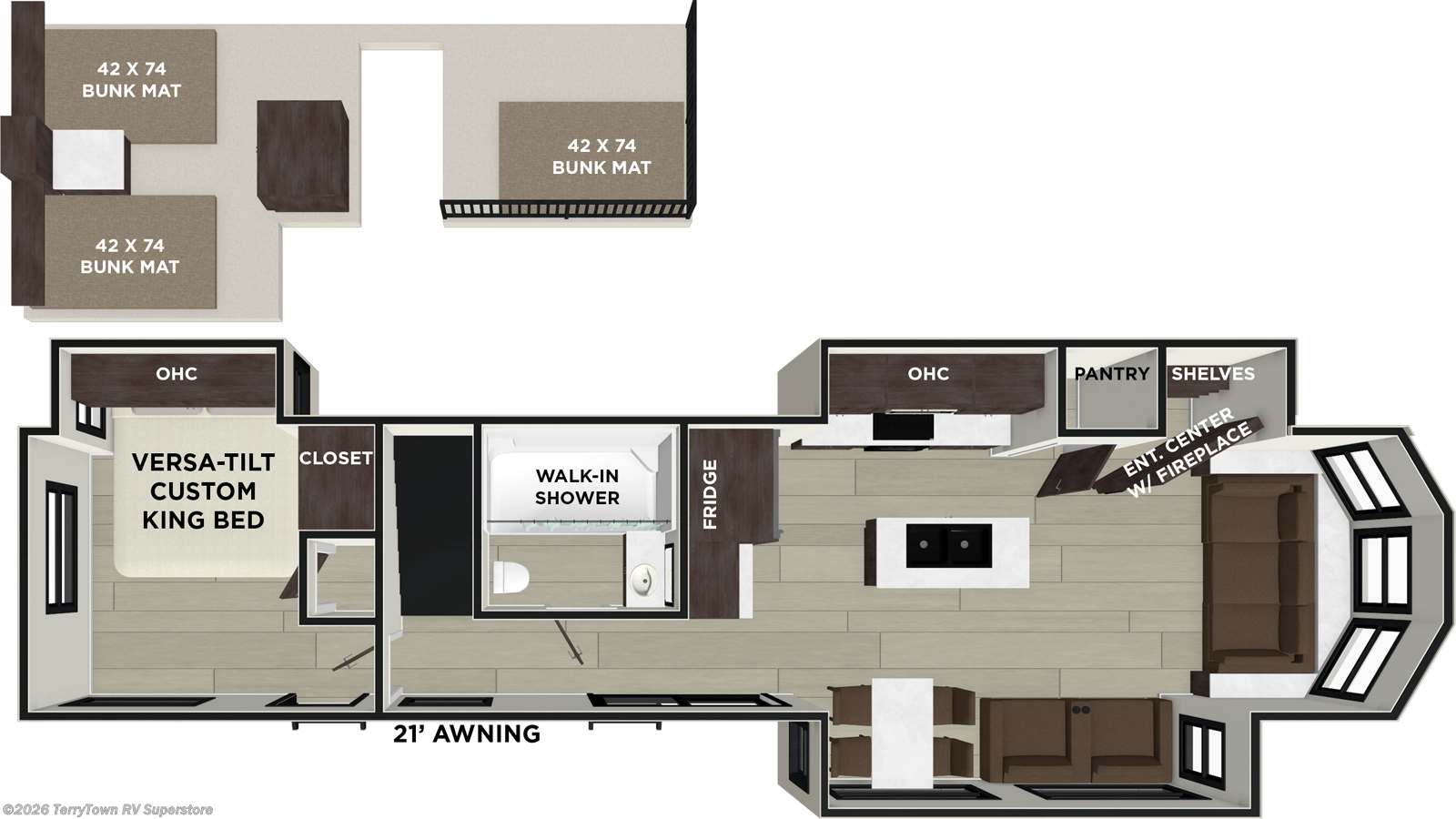 2026 Salem Villa 42FLDL by Forest River from TerryTown RV Superstore in Grand Rapids, Michigan
