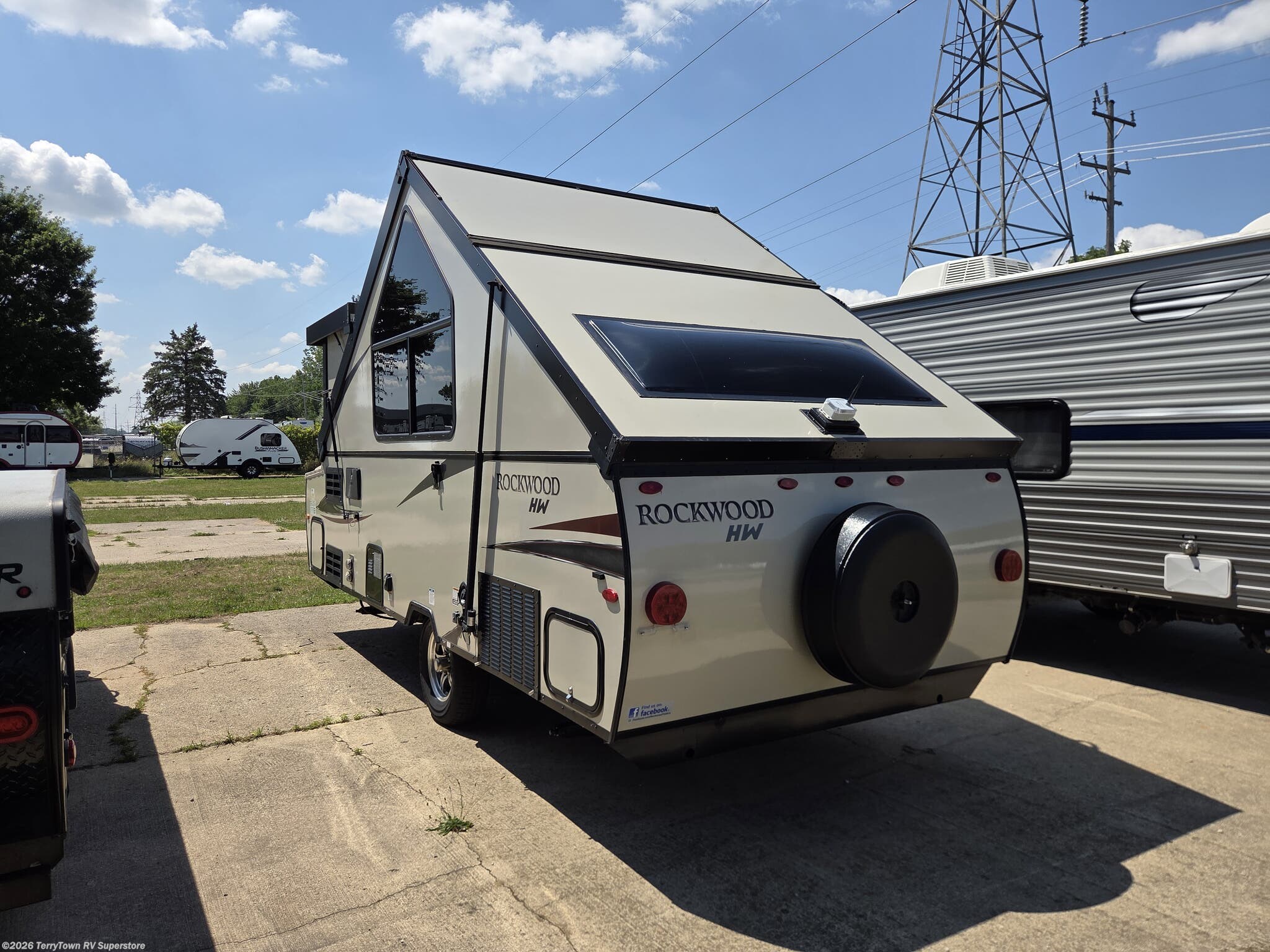Used 2019 Forest River Rockwood Hard Side A214HW available in Grand Rapids, Michigan