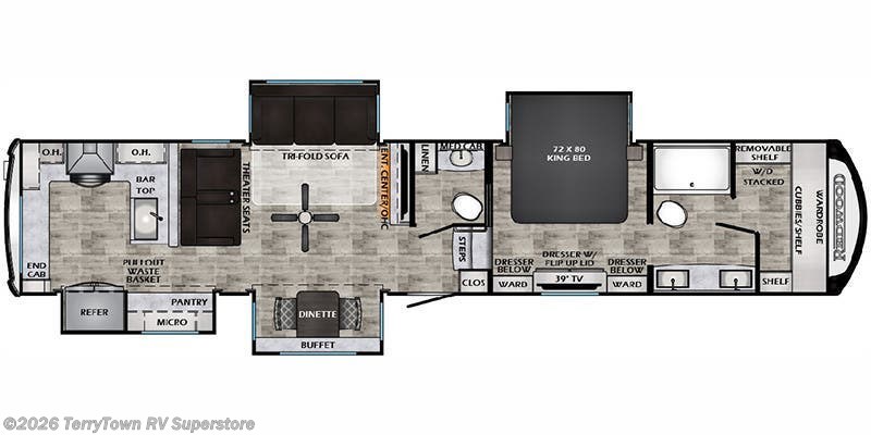 2024 CrossRoads Redwood RW4120GK - New Fifth Wheel For Sale by TerryTown RV Superstore in Grand Rapids, Michigan