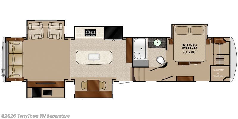 2016 Heartland Landmark 365 LM Charleston - Used Fifth Wheel For Sale by TerryTown RV Superstore in Grand Rapids, Michigan