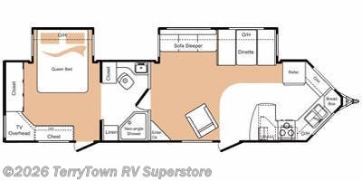 2009 Keystone VR1 323FKS - Used Travel Trailer For Sale by TerryTown RV Superstore in Grand Rapids, Michigan