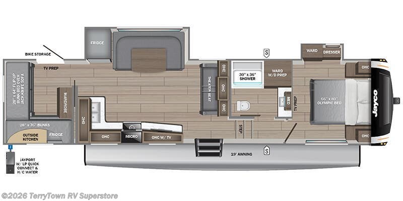 2027 Jayco Eagle HT 31QCD - New Fifth Wheel For Sale by TerryTown RV Superstore in Grand Rapids, Michigan