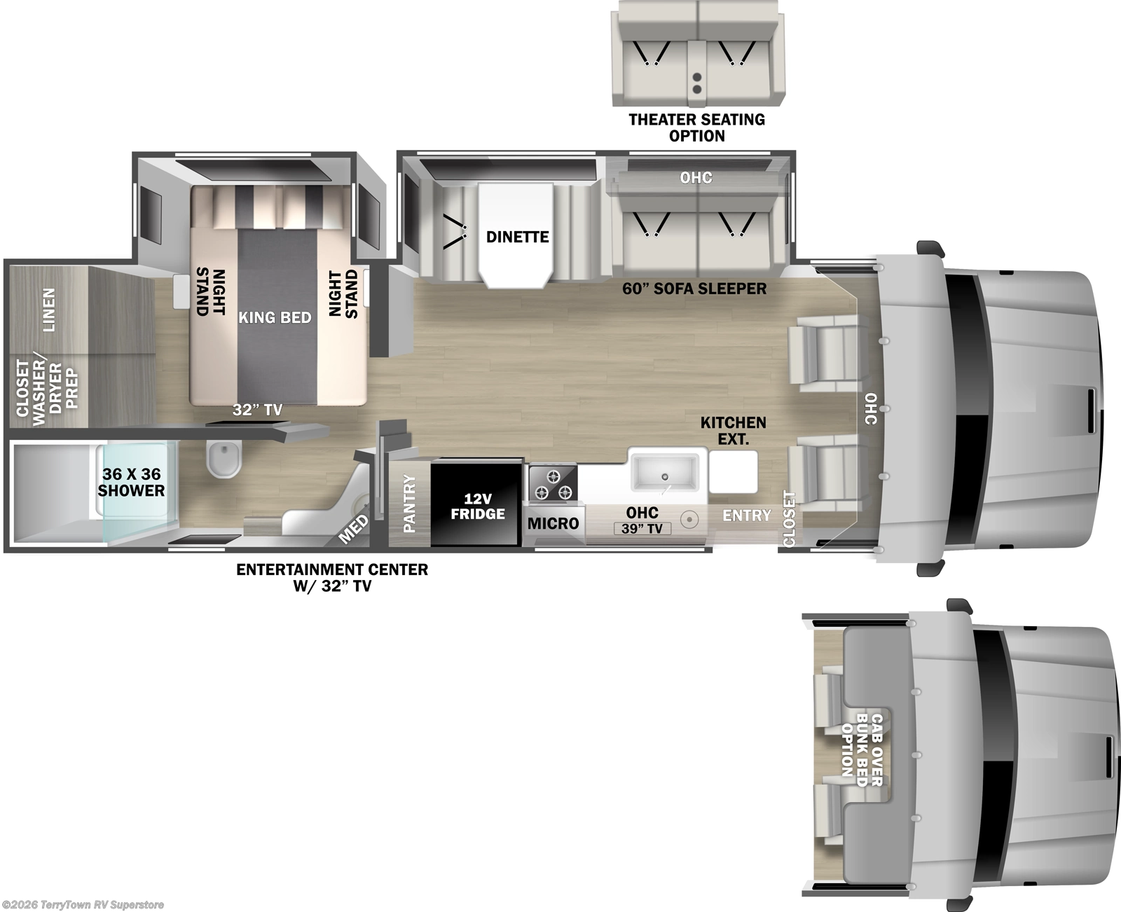 2027 Dynamax Corp Europa 31SS - New Class C For Sale by TerryTown RV Superstore in Grand Rapids, Michigan