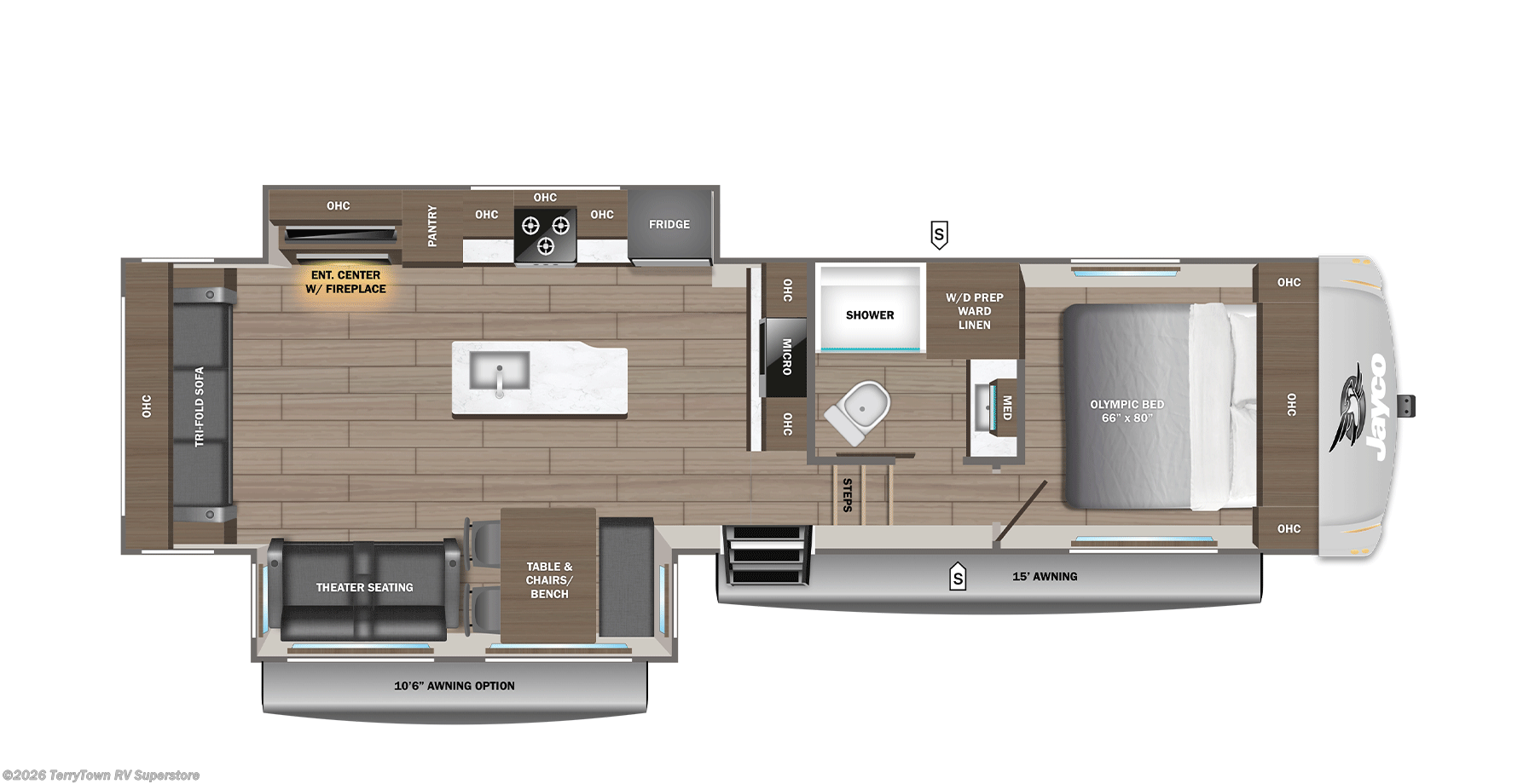 2027 Jayco Eagle 29RLC - New Fifth Wheel For Sale by TerryTown RV Superstore in Grand Rapids, Michigan