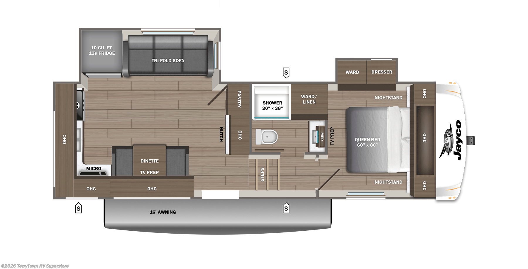 2027 Jayco Eagle SLE Fifth Wheel 24MLE - New Fifth Wheel For Sale by TerryTown RV Superstore in Grand Rapids, Michigan