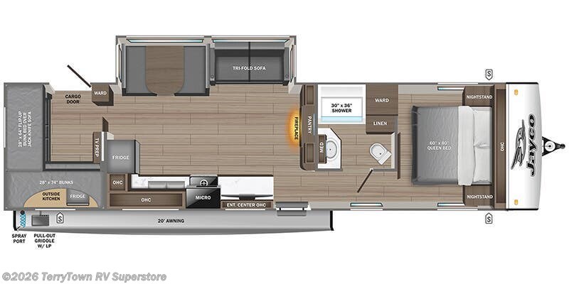 2027 Jayco Jay Feather 29QBH - New Travel Trailer For Sale by TerryTown RV Superstore in Grand Rapids, Michigan