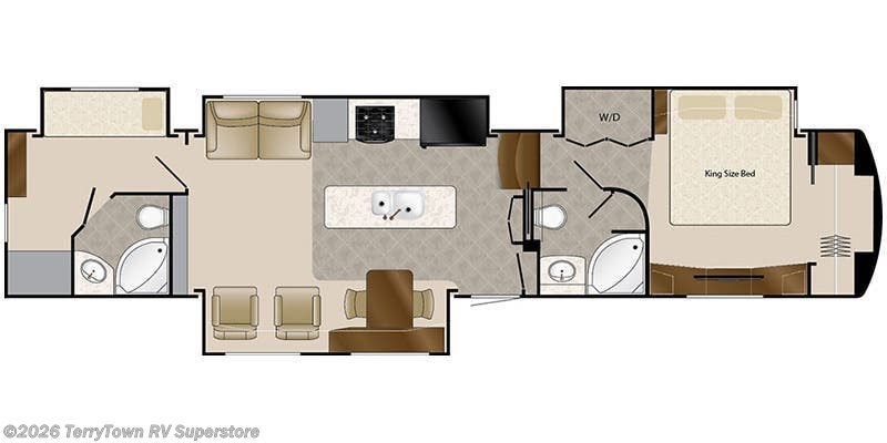 2016 DRV Mobile Suites 43 Manhattan - Used Fifth Wheel For Sale by TerryTown RV Superstore in Grand Rapids, Michigan