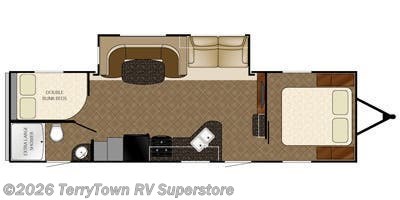 2016 Heartland Trail Runner TR 29 MSB - Used Travel Trailer For Sale by TerryTown RV Superstore in Grand Rapids, Michigan
