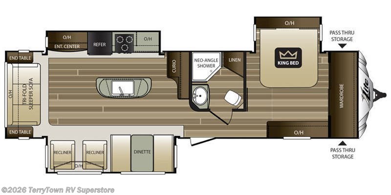 2016 Keystone Cougar XLite 30RLI - Used Travel Trailer For Sale by TerryTown RV Superstore in Grand Rapids, Michigan