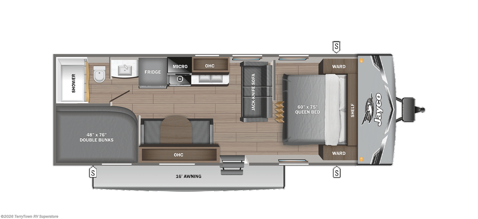 2027 Jayco Jay Flight SLX 260BH - New Travel Trailer For Sale by TerryTown RV Superstore in Grand Rapids, Michigan